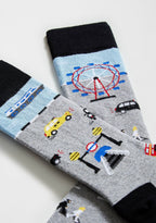 Chaussettes BeLondon Gris | Oggetti di design e regali originali