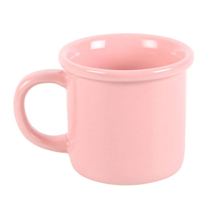 Pink Gingerbread Christmas Mug
