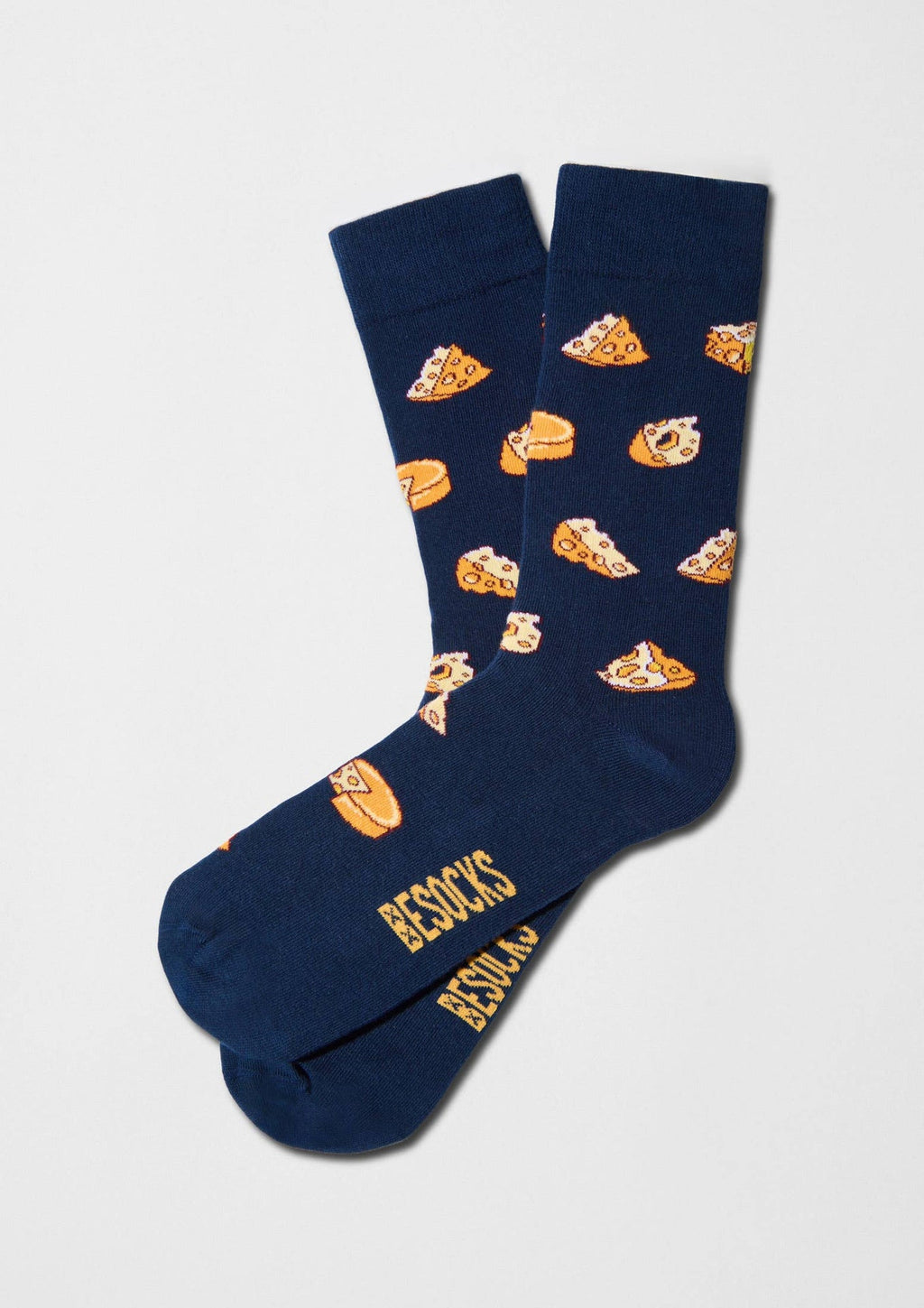 Chaussettes BeCheese Navy Bleu / 41/46 – Besocks