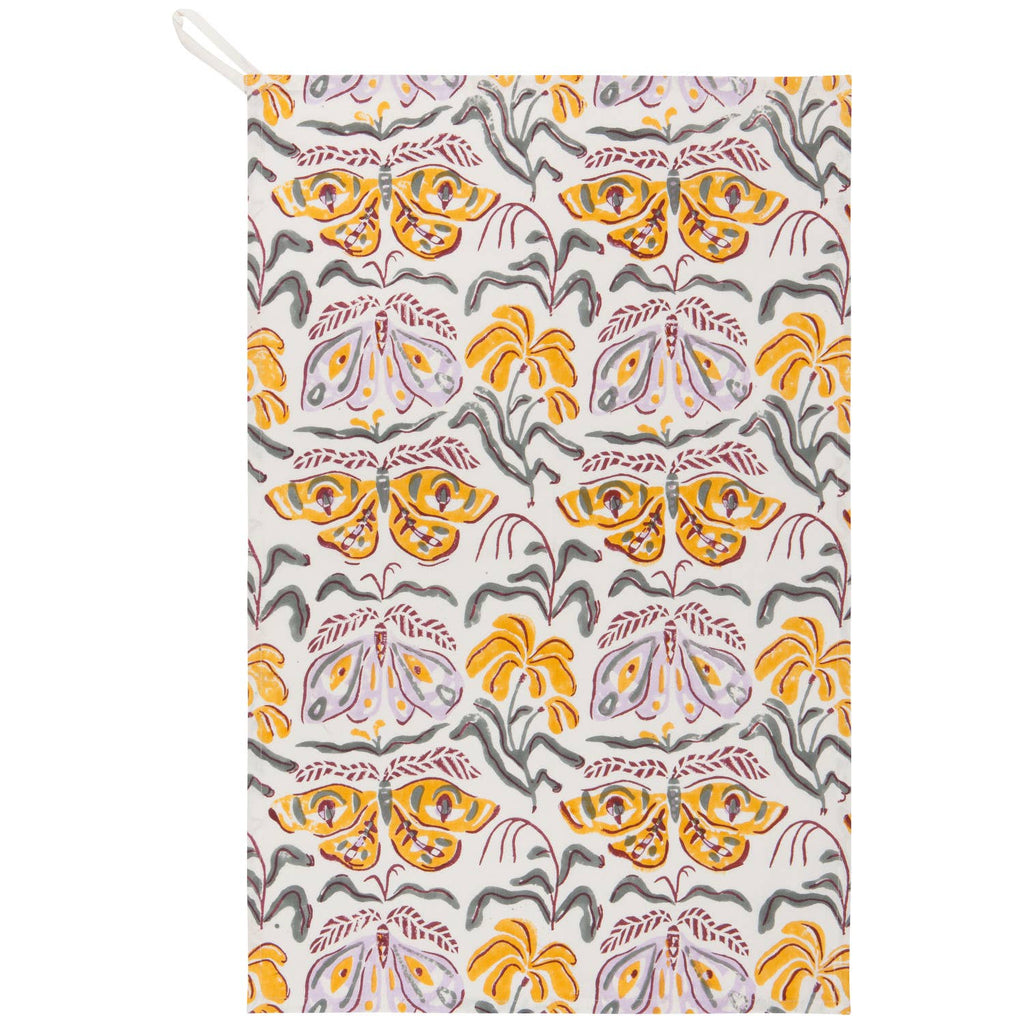 Torchon à vaisselle Nocturna Block Print | Design e regali originali
