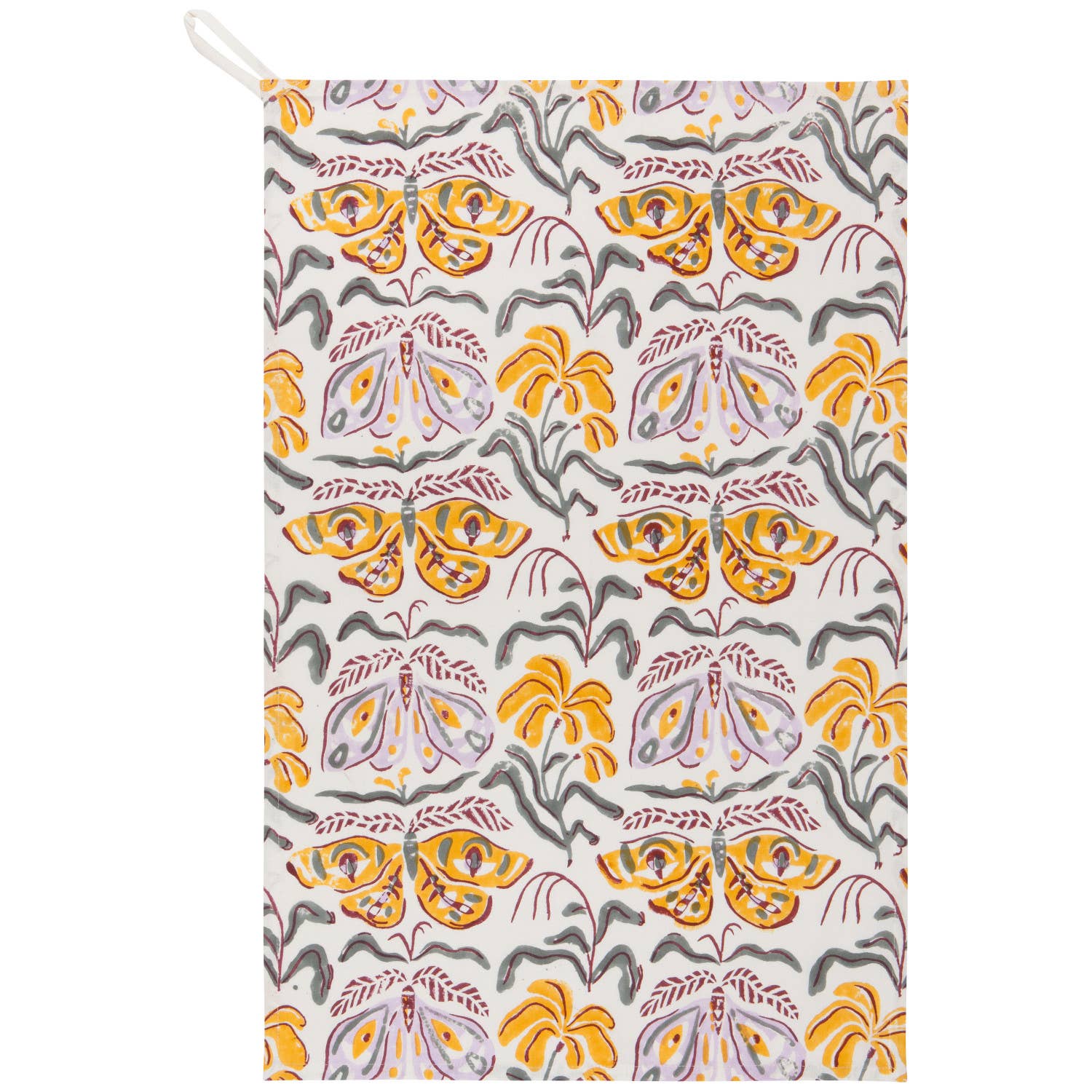 Torchon à vaisselle Nocturna Block Print | Design e regali originali