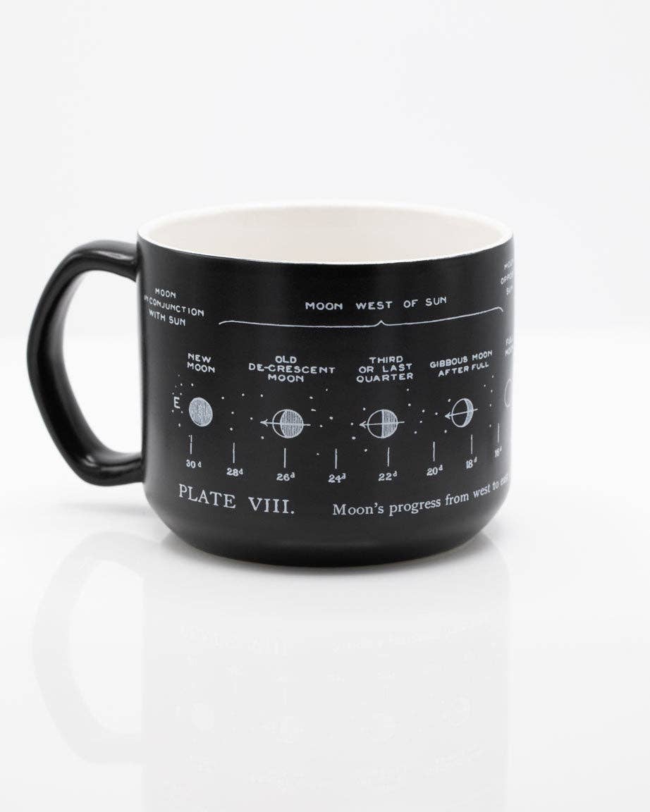 Oggetto regalo di design – Mug Phases Lunaires – produit scientifique Cognitive Surplus EU, vue 2