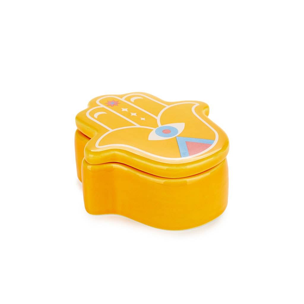 Bougie Lucky Handbjaune