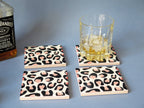 Sous-verres en céramique Leopard design | Design e regali originali