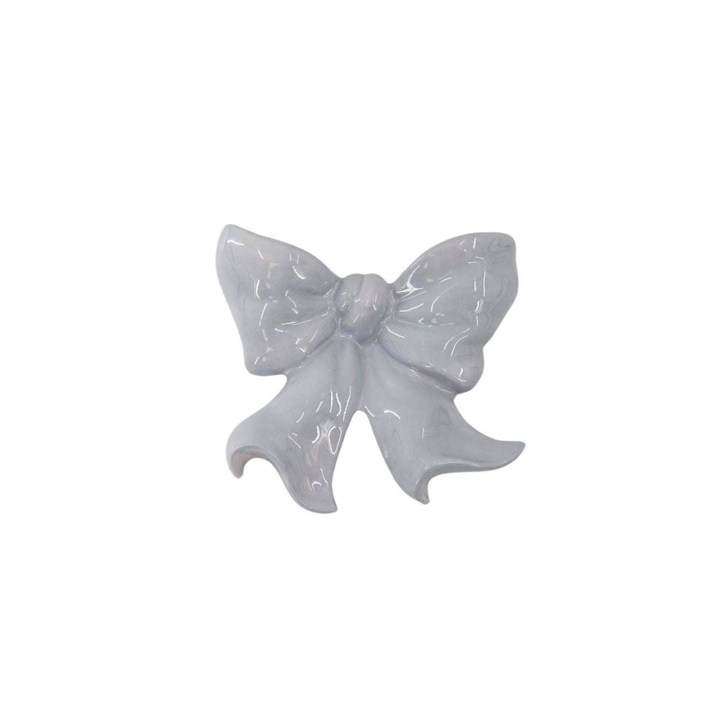 Wall vase - Bowl vase - Ceramic - Lilac - 19x18.5x5.5 cm