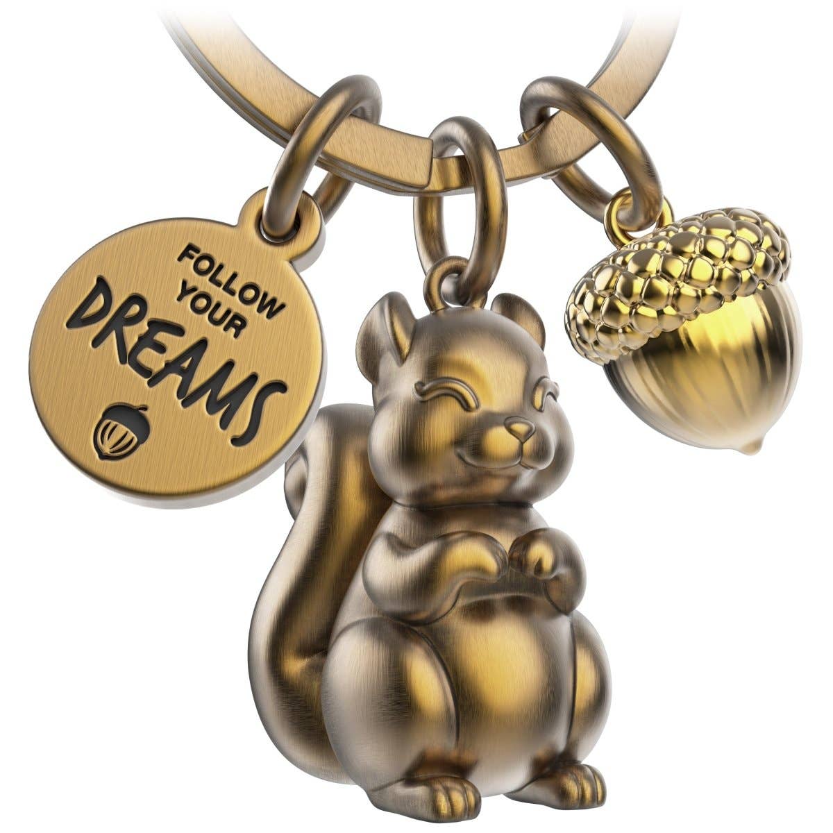 Oggetto regalo di design – porte cles ecureuil skippy fabach 