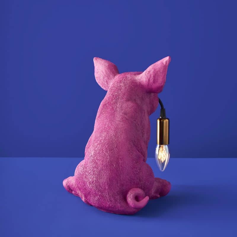 Tischlampe Schwein Rosa