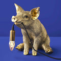 Lampe de table Cochon doré