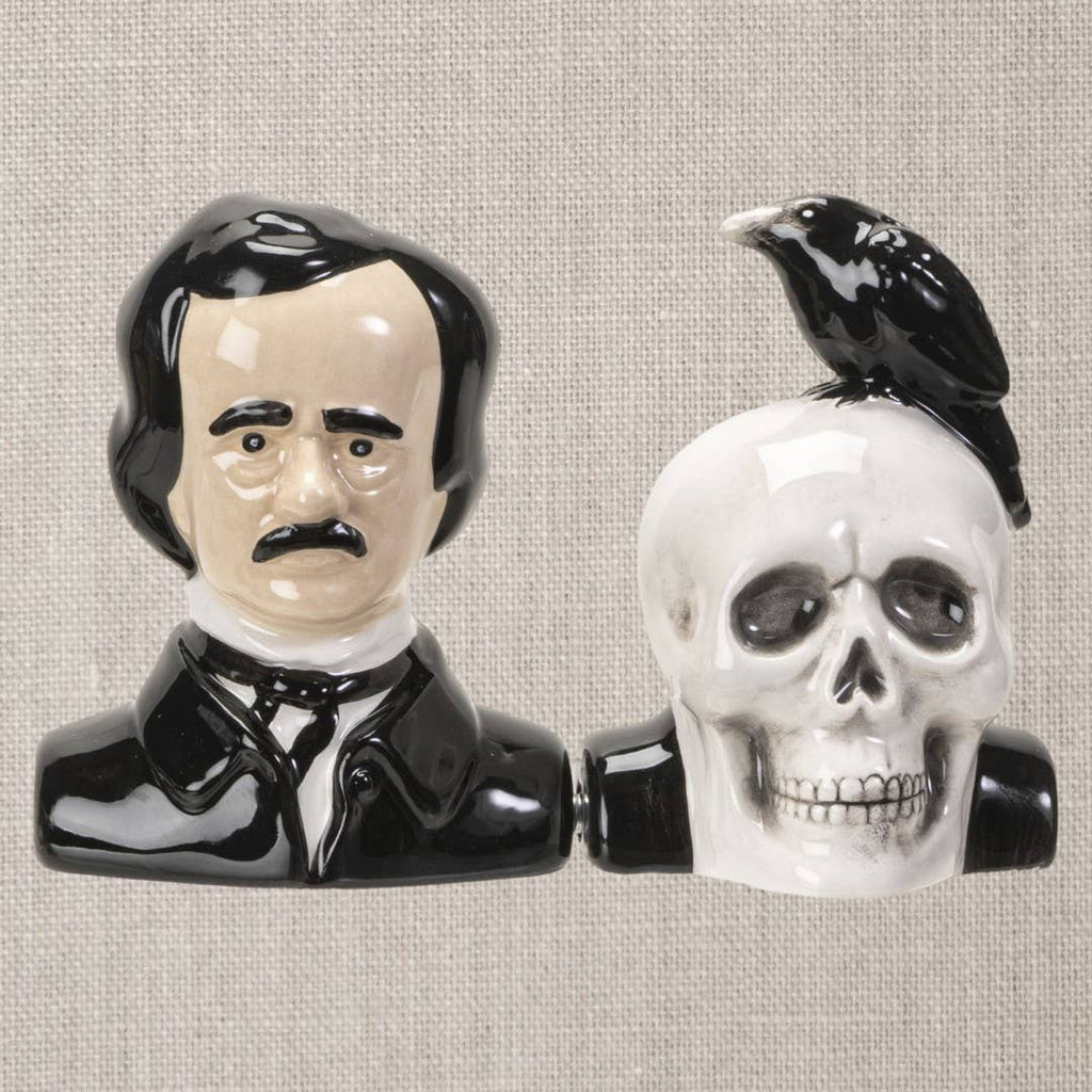 Salière et poivrière Edgar Allan Poe – vue 7