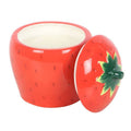 Bougie en forme de fraise