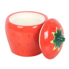 Bougie en forme de fraise