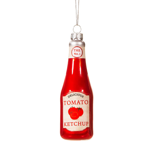 Ketchup Bottle Christmas Ball