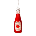 Weihnachtskugel-Ketchup-Flasche