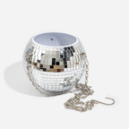 Cache pot à plantes Disco boule à facettes 15cm