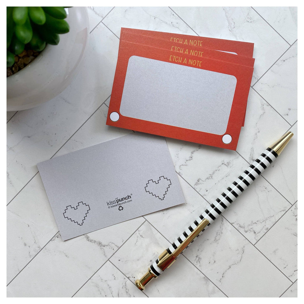 Mini Notecard Set of 60 - Etch a Note | Oggetti di design e regali originali