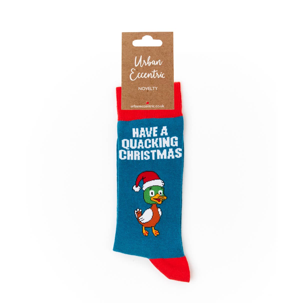 “Have A Quacking Christmas” Duck Socks