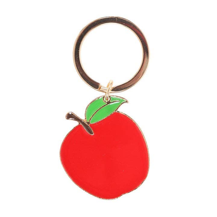 Der beste Lehrer-Apfel-Schlüsselanhänger