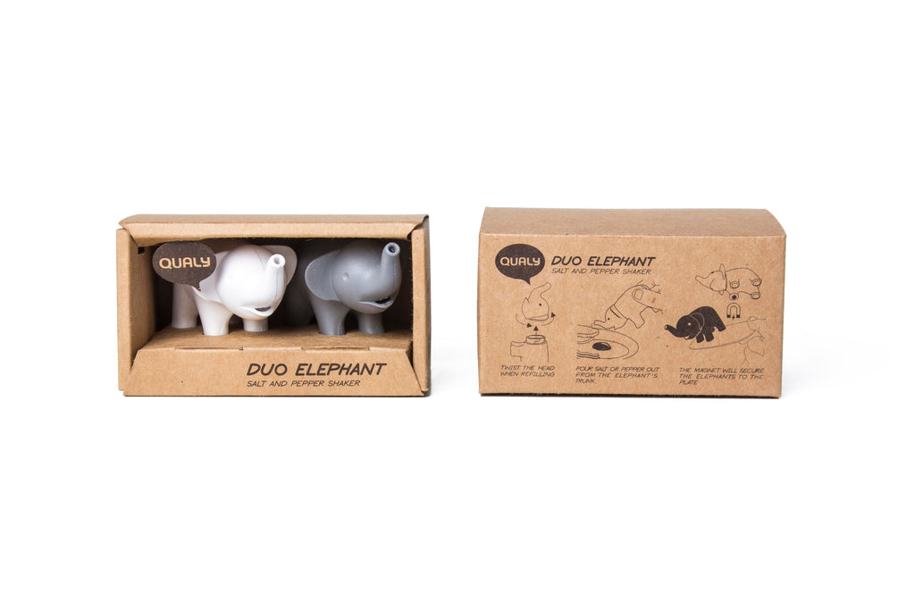 Salière et Poivrière Eléphants