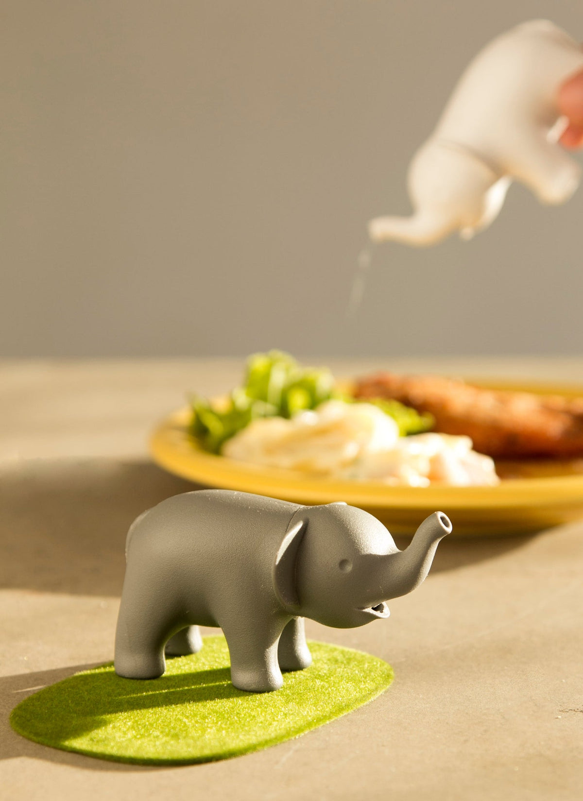 Salière et Poivrière Eléphants