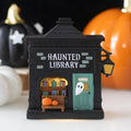 Décoration lumineuse LED Halloween : bibliothèque hantée