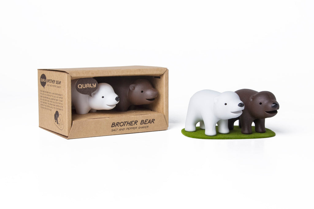 Salière et Poivrière Frères Ours