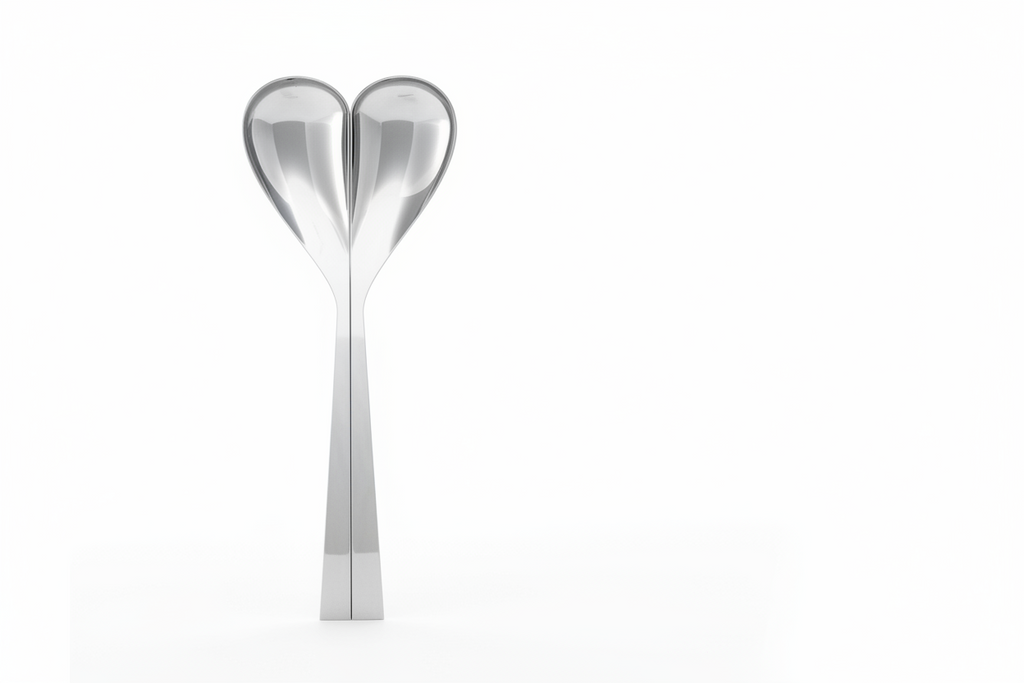 Cuillères Couple Cœur