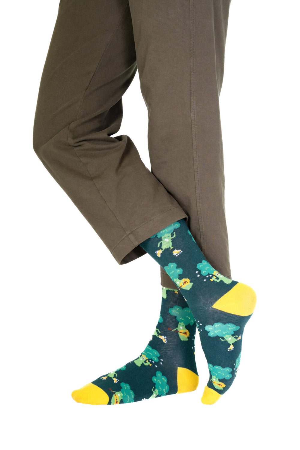 Chaussettes Brocolis Joyeux | Design e regali originali
