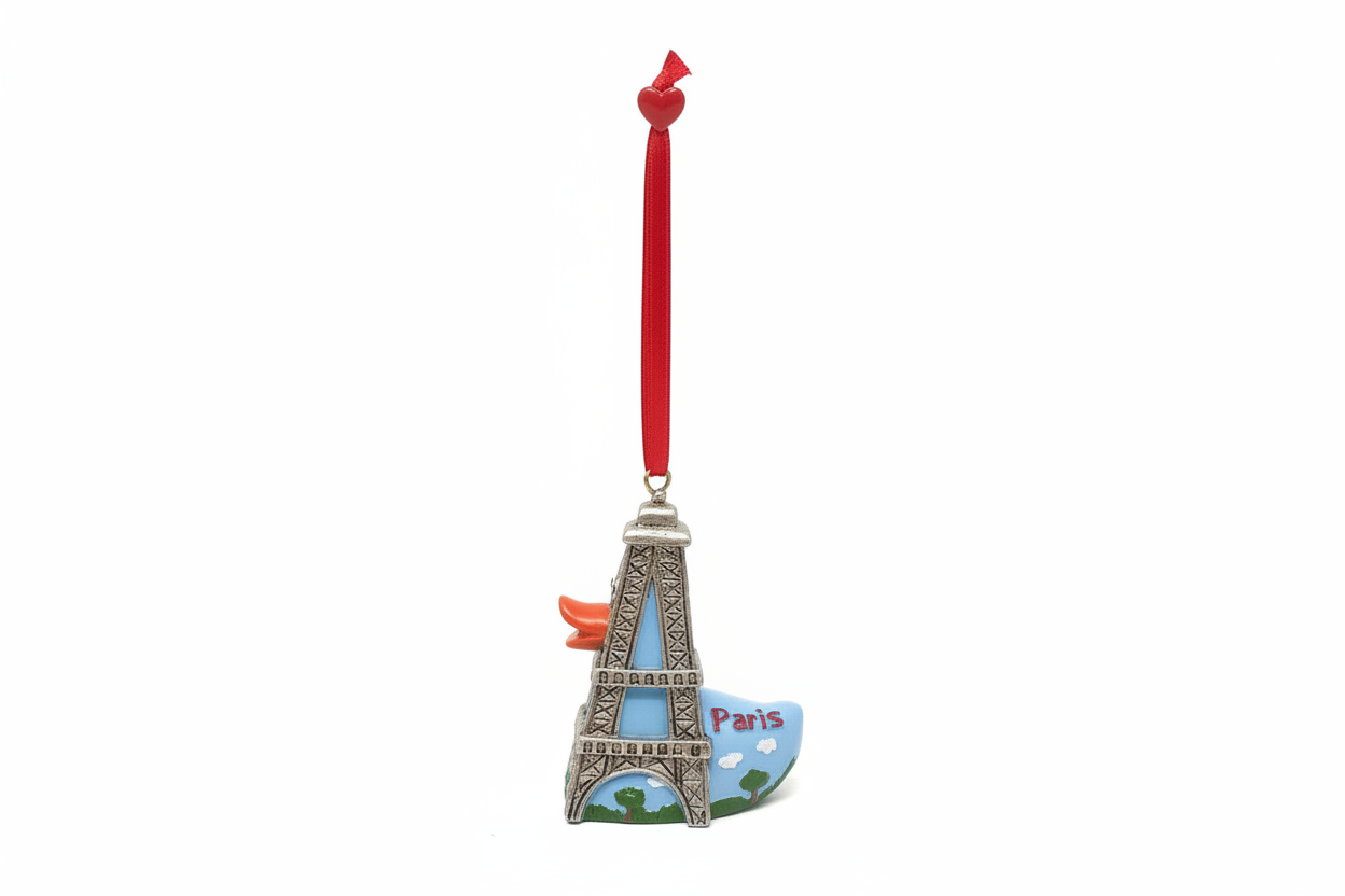 Eiffel Tower Duck Hanging Decoration