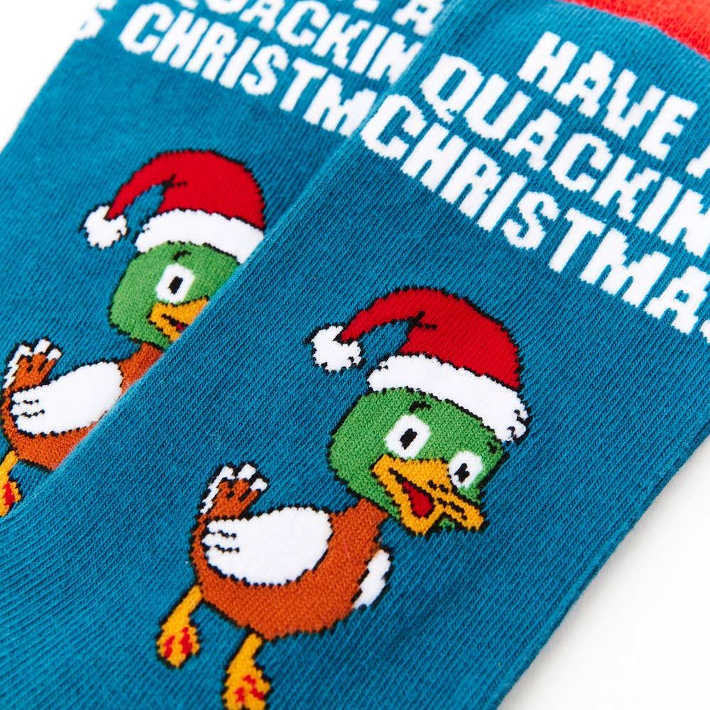 Design-lahja – chaussettes canard have a quacking christmas urban eccentric 