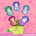 Autocollant Pingouin Glaces "Jack in the Box" | Objetos de diseño y regalos originales