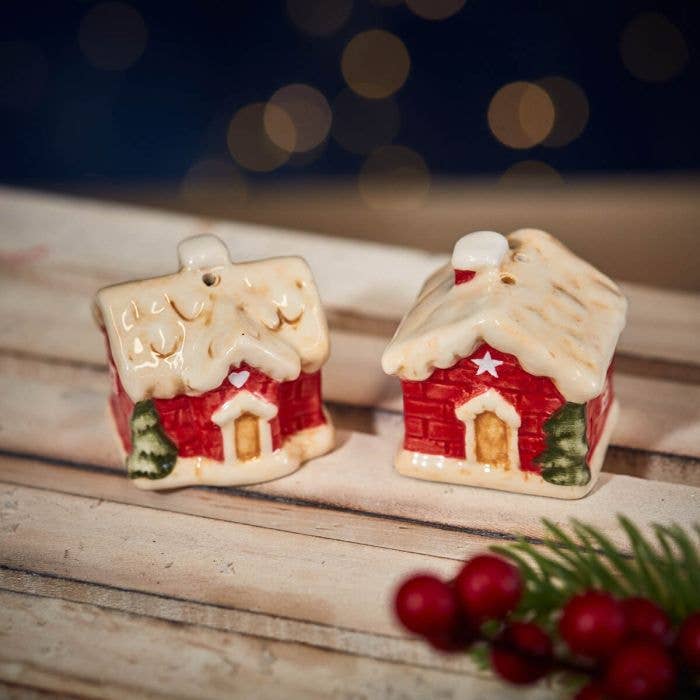 Salt and Pepper Christmas Chalets