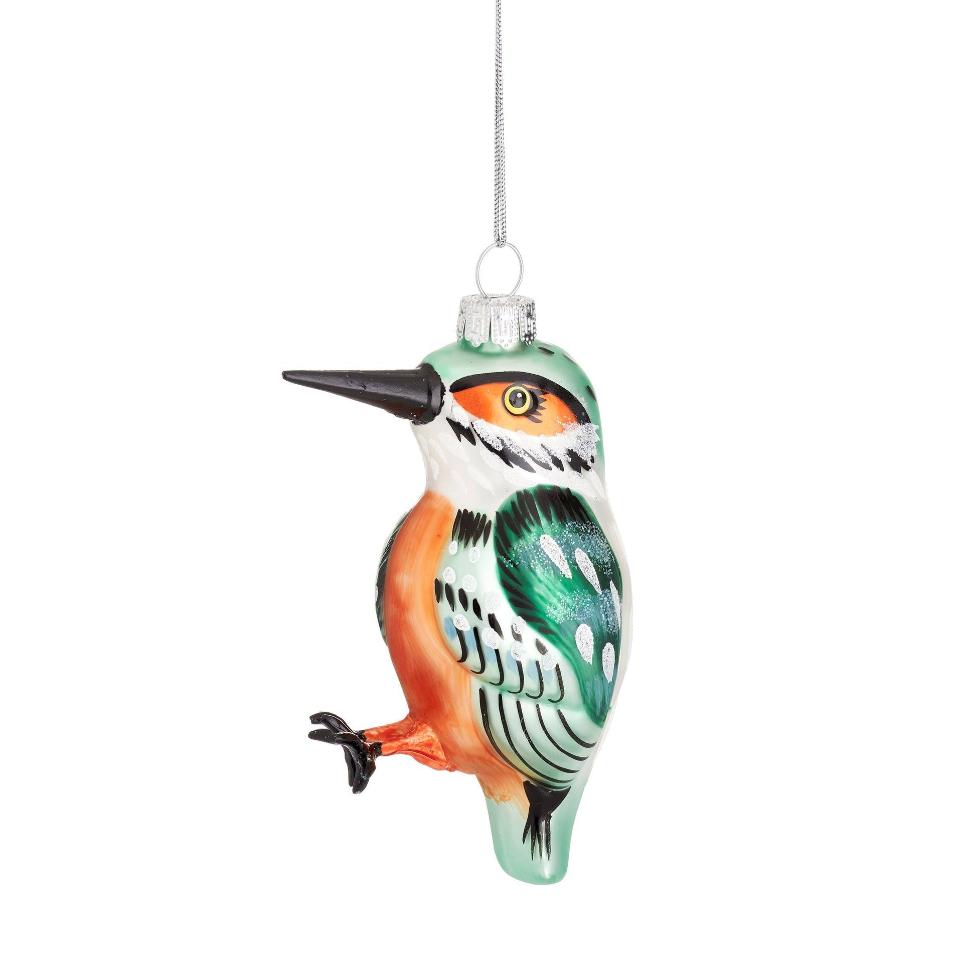 Weihnachtskugel Eisvogel