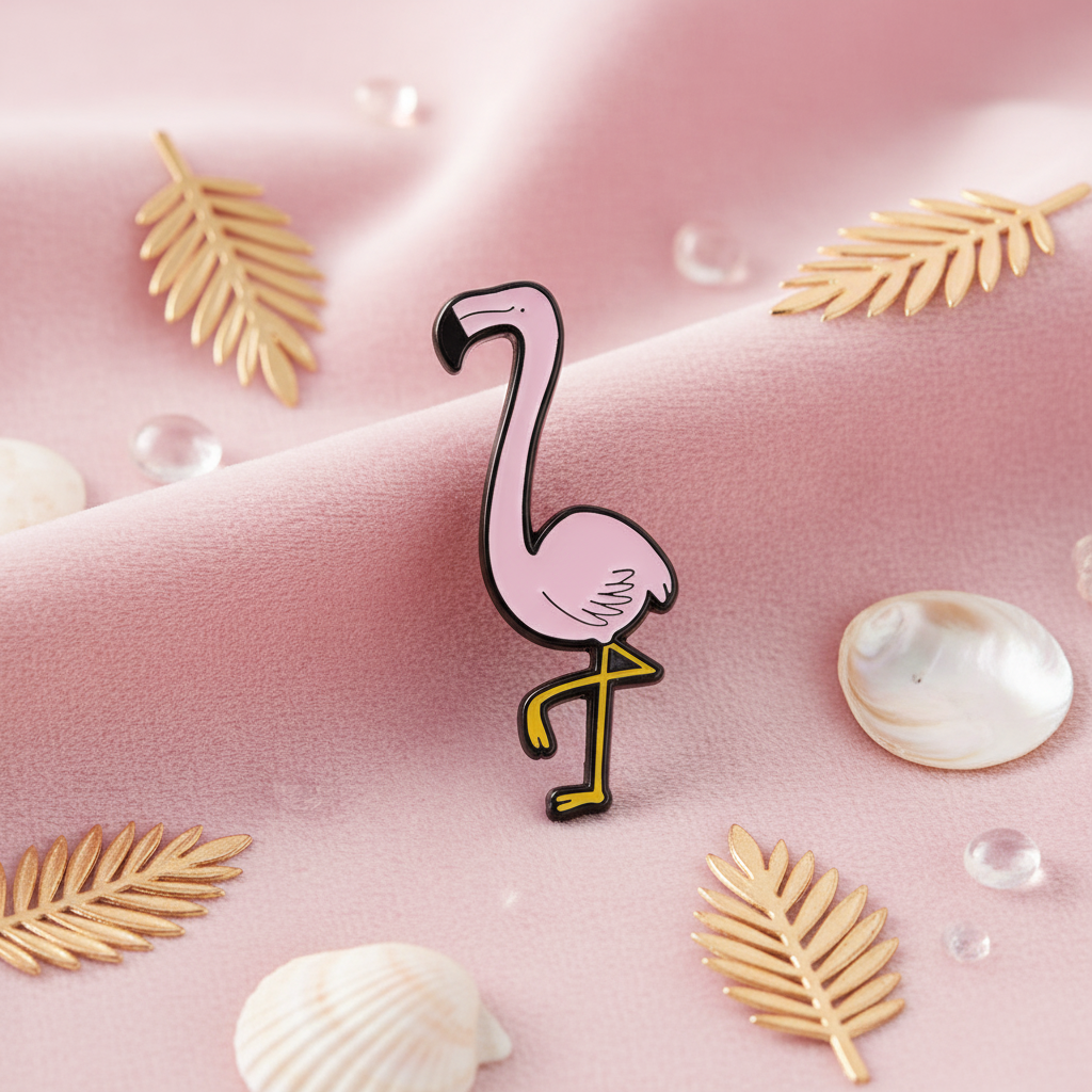 Flamingo-Anstecker