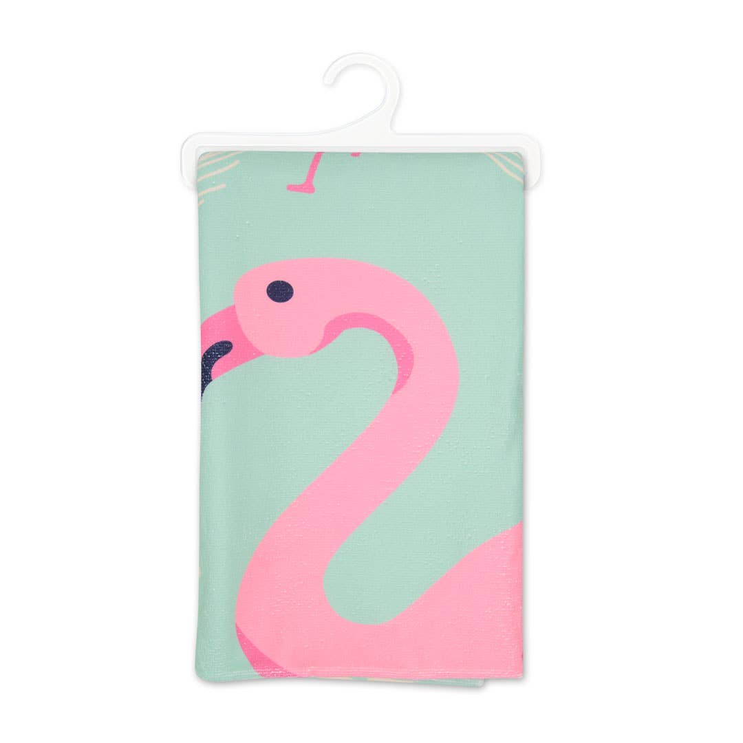 Serviette de plage Flamants roses