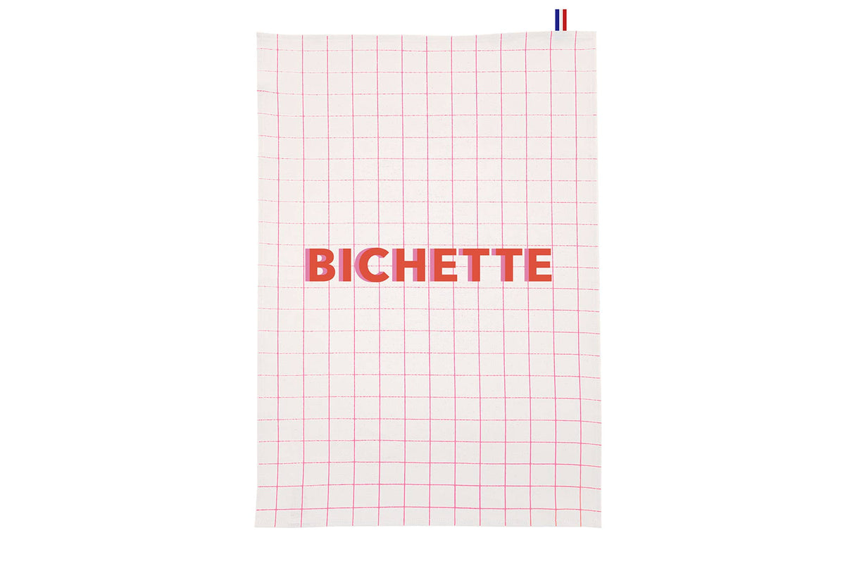 Torchon Bichette Les Petits Noms Pied de Poule – vue principale