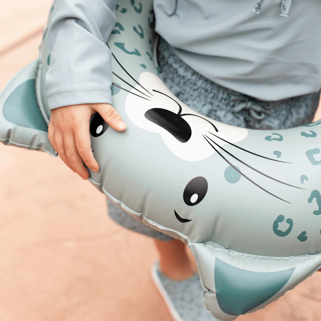 Bouée de piscine Léopard Vert | Objetos de diseño y regalos originales