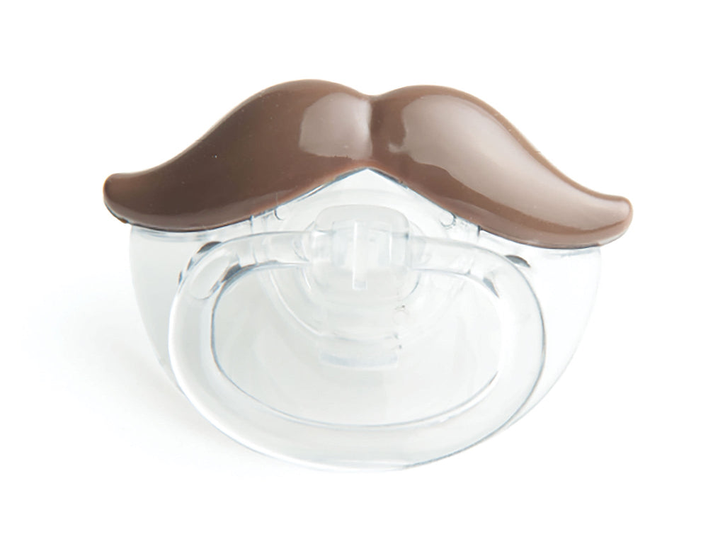 Handlebar Moustache Pacifier Bitten – Sucette original