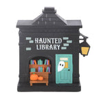 Décoration lumineuse LED Halloween : bibliothèque hantée