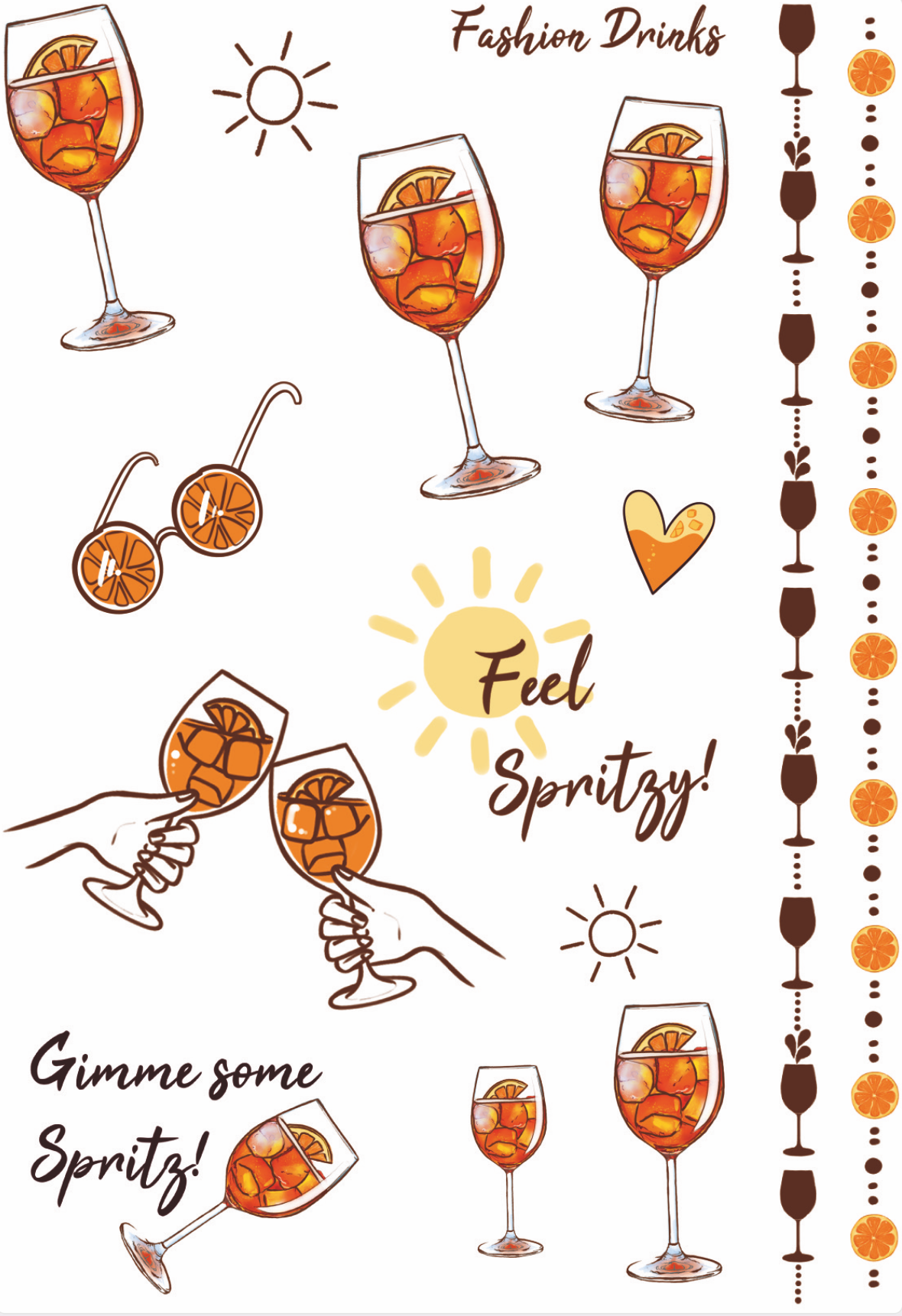 Tatouages éphémère Spritz