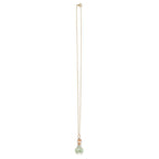 Collier Bouteille de Potion Aventurine Sorcière Verte