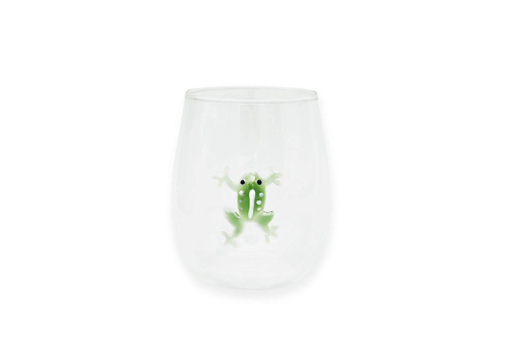 Glasfigur Frosch