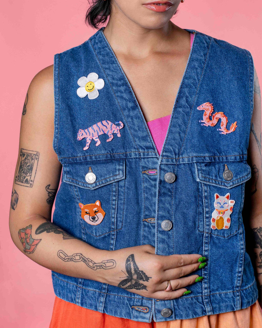 Patch thermocollant Chat Chanceux | Design-lahjat ja sisustustuotteet