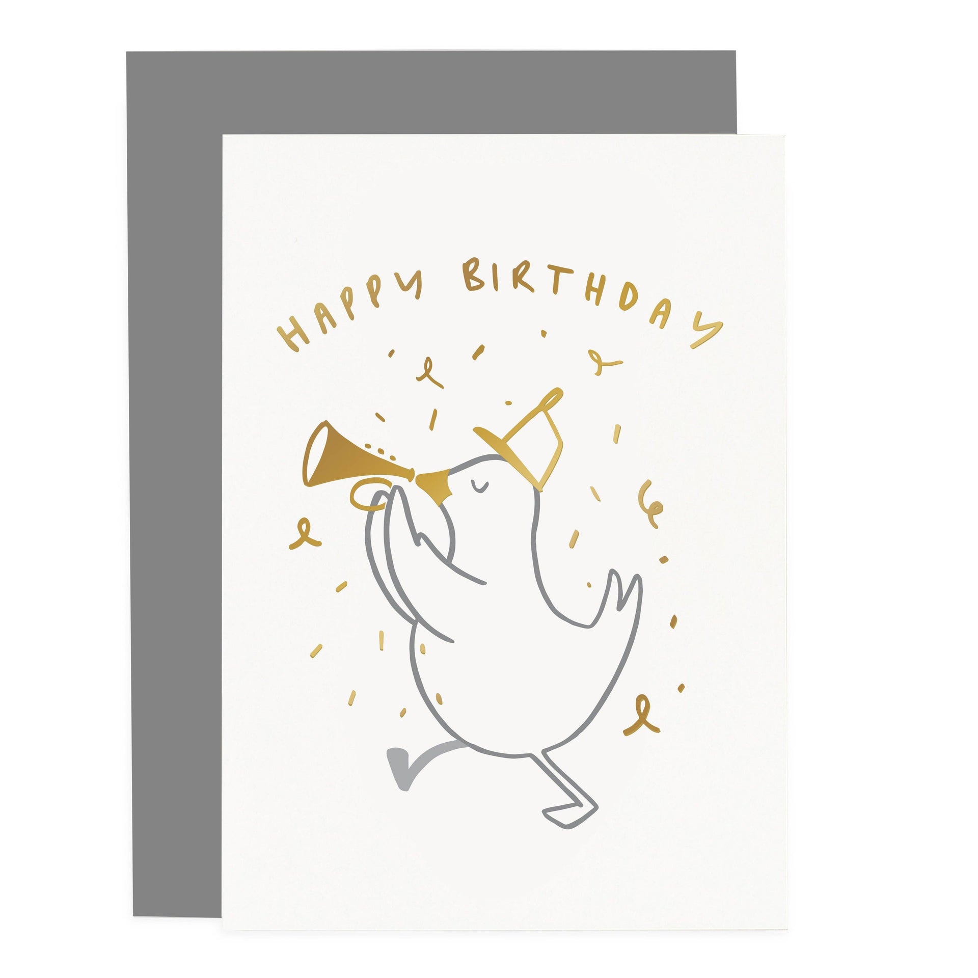 Carte de Vœux Canard "Happy Birthday" | Designproducten en originele cadeaus