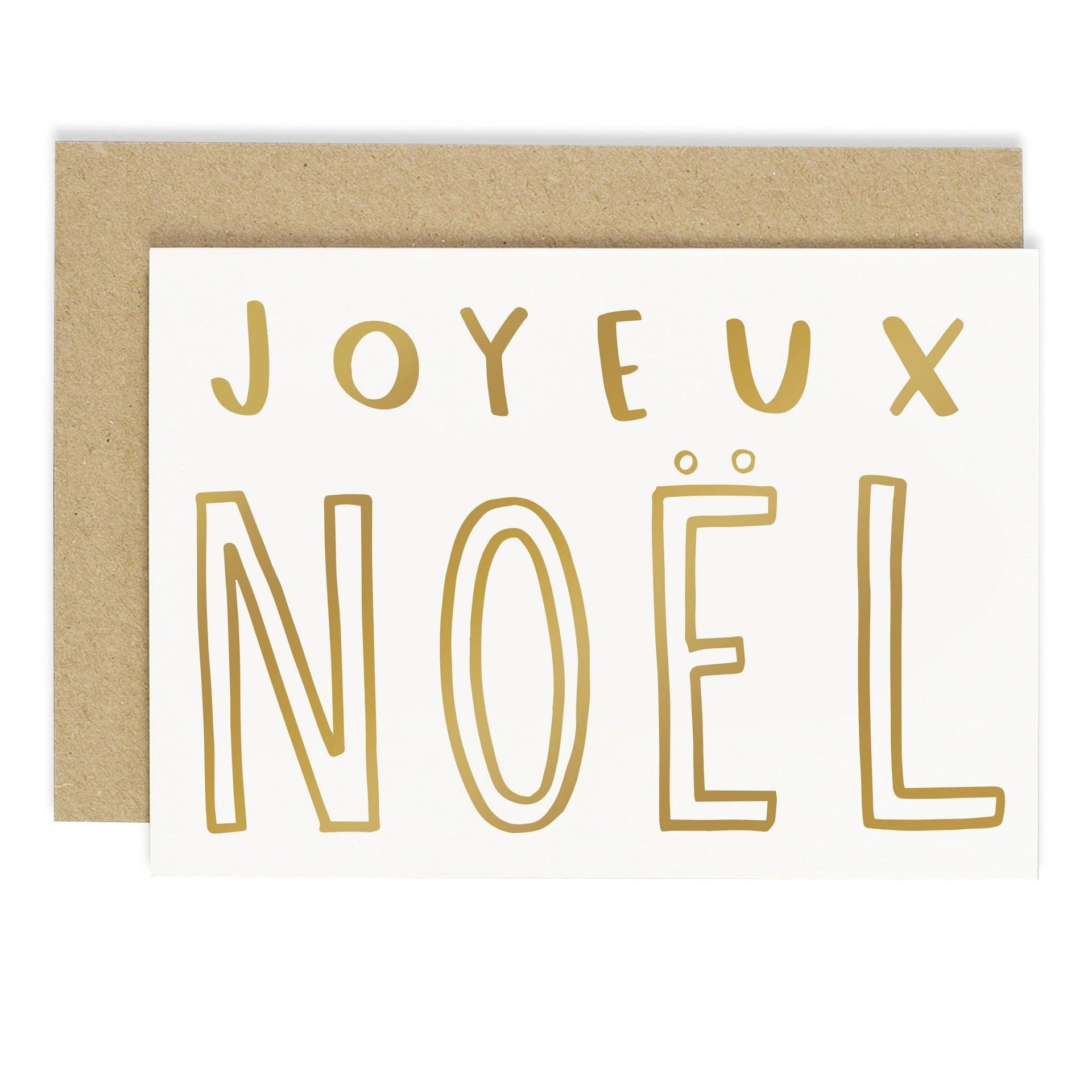 Carte de Vœux "Joyeux Noël" | Designproducten en originele cadeaus