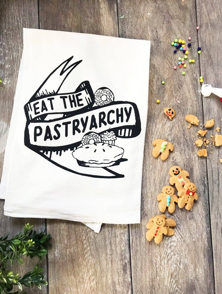 Eat the Pastryarchy Tea Towel
