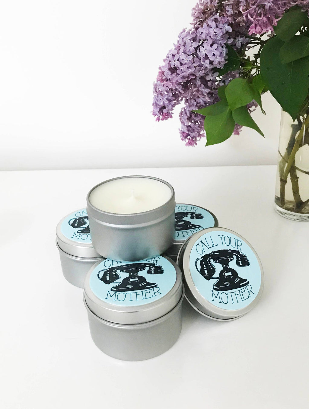 Bougie parfumée "Call Your Mother" | Oggetti di design e regali originali