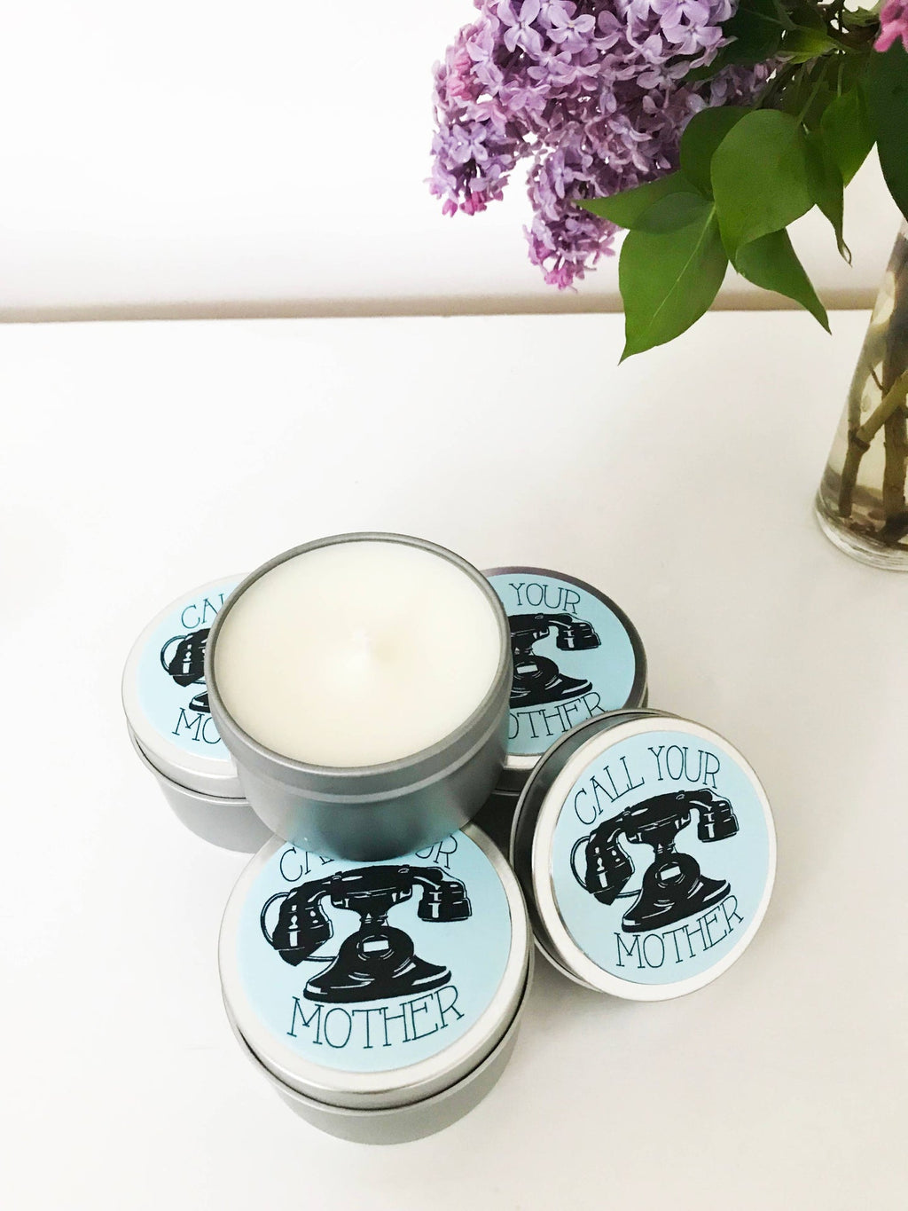Bougie parfumée "Call Your Mother" | Oggetti di design e regali originali