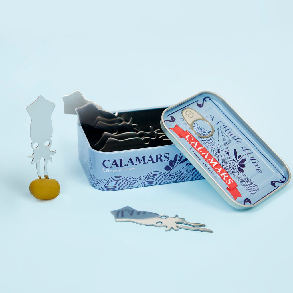 Conserverie Calamars Snack Forks