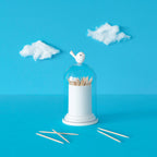 Porte-cure-dents & distributeur coton-tiges Birdie