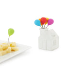House Balloon Snack Forks